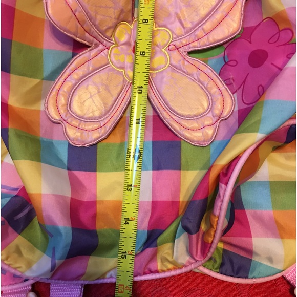 Colorful Kids' Checkered Backpack - Picture 3 of 4